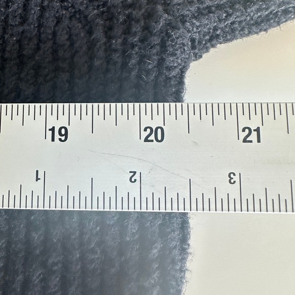 Old Navy Cardigan Black Knit Button‎ Front V Neck Long Sleeve Classic  XSP - Picture 8 of 9